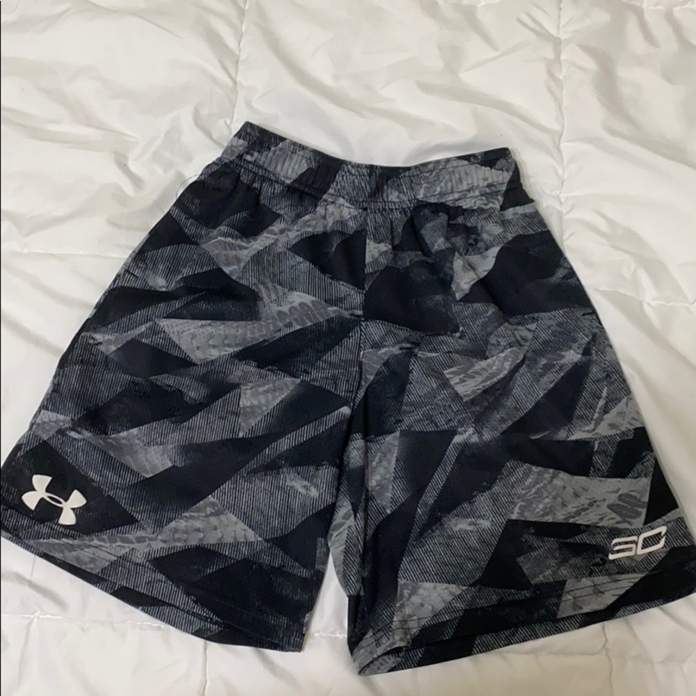 Boys Under Armour Steph Curry S Basketball Shorts